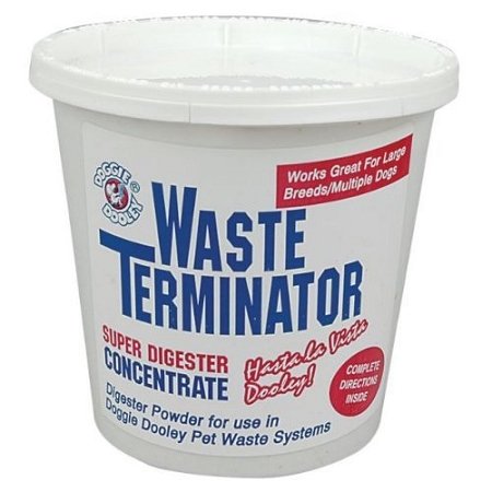 Doggie Dooley Waste Terminator Tablets – 1-Year Supply Enzyme & Bacteria Treatment for Pet Waste Systems