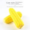Squeaky Corn Dog Toy – Durable Teeth-Resistant Interactive Pet Toy