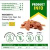 Chicken Jerky Dog Treats All Natural And Organic Healthy Snacks For Large & Small Dogs Grain Free And High Protein Human Grade Pet Chews 300 Gram