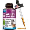 Cat And Dog Multivitamin Liquid With Glucosamine & Cranberry 15 In 1 Health Supplements For Urinary Tract Kidney Bladder Hip And Joint Skin And C