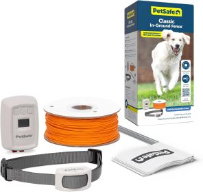 PetSafe Classic In-Ground Fence System – Expandable DIY Electric Dog Fence (Up to 5 Acres) (Option: Ground Fence)