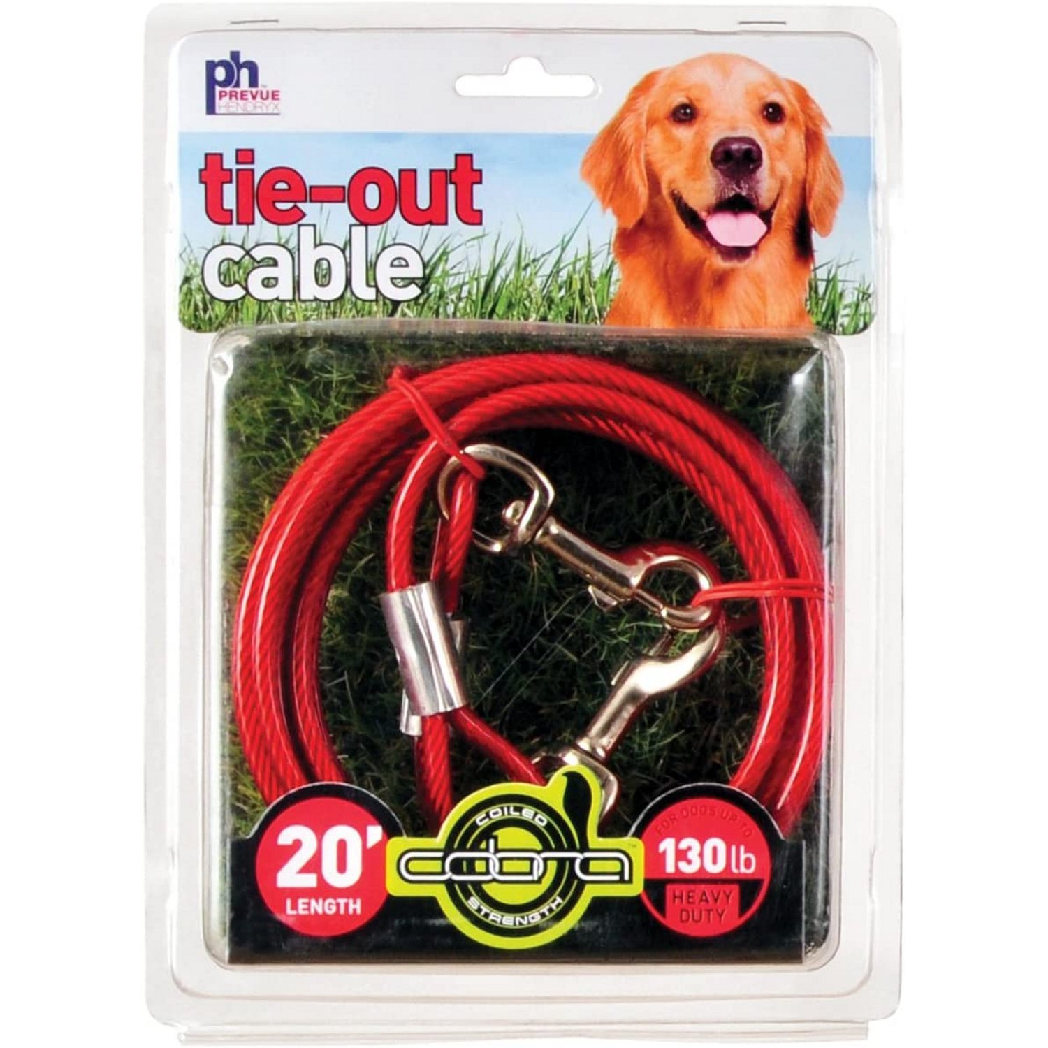 Prevue Pet Products 20 Foot Tie (Option: out Cable Heavy Duty)