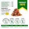 Sweet Potato Wrapped with Real Chicken Dog Treats – Grain-Free High-Protein Chew Sticks, Natural Rawhide-Free Training Treats for Small & Large Dogs