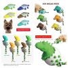 Rubber Dental Chew Toy for Small Dogs – Interactive Puppy Toothbrush Stick