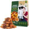 Sweet Potato Wrapped with Real Chicken Dog Treats – Grain-Free High-Protein Chew Sticks, Natural Rawhide-Free Training Treats for Small & Large Dogs